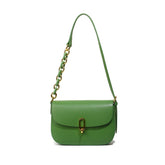Simple Zipper Crossbody Bag With Rings - Shah S. Sahota